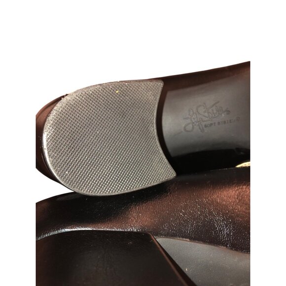 Life Stride Trixie Loafer/Pump Womens Black Leather Loafers With Block Heels Siz - Picture 9 of 11